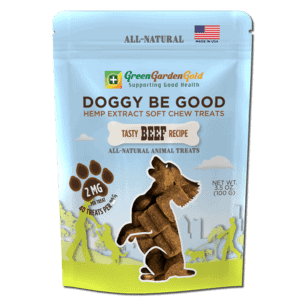 Doggy Be Good™ CBD Soft Chew Treats by Green Garden Gold