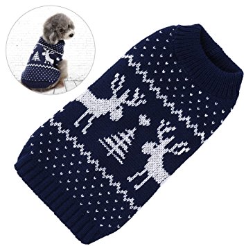 Petacc Dog Christmas Sweater