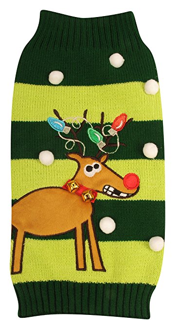 New York Dog Ugly Holiday Sweater for Pets