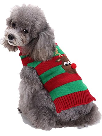 Sunward Pet Holiday Dog Sweater