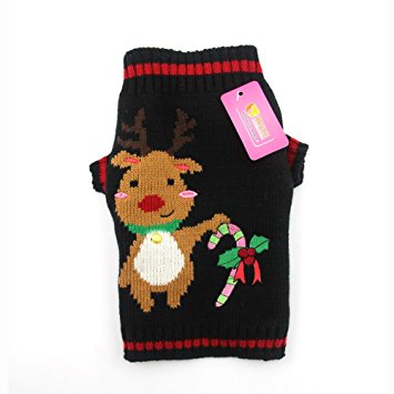 DOGGYZSTYLE Pet Holiday Christmas Dog Sweater