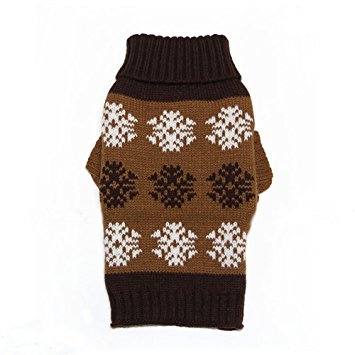 JJ Store Winter Warm Pet Dog Crochet Sweater
