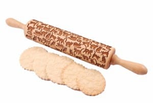 Kederastyle Cats Pattern Embossing Rolling Pin