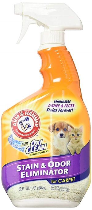 Arm & Hammer Pet Stain and Odor Eliminator, 32 Ounce (Pack of 2)