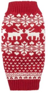 Reindeer Holiday Sweater for Dogs