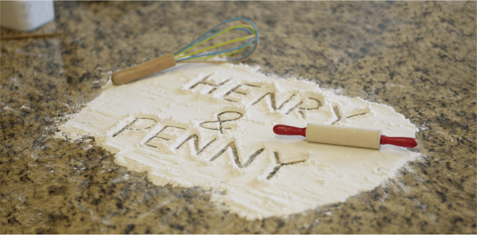 H&P in dough