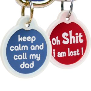 GoTags Funny Dog and Cat Tag