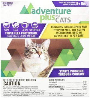 Adventure Plus for Cats 4pk 9lb+