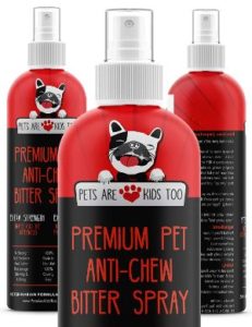Pets Are Kids Too, Anti Chew Dog Training Spray No Chew Bitter Spray and Pet Deterrent