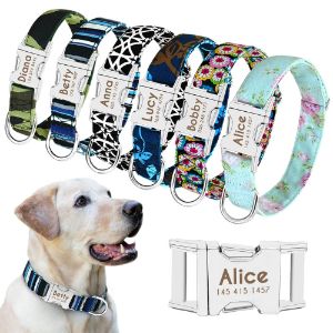 Beirui Personalized Dog Collar with Name Plate
