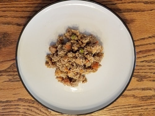 Amber's Barkin' Beef Meal from Pet Plate