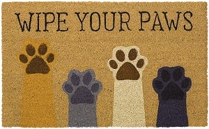 wipe your paws doormat