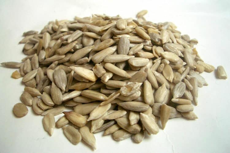 peeled sunflower seeds